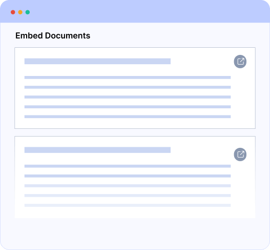 Embed Documents